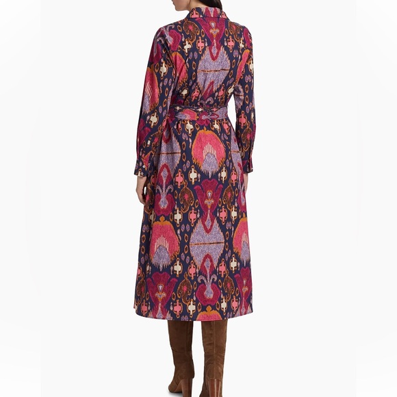 Figue Bassa Printed Midi Shirtdress size small
NWOT - Picture 4 of 15